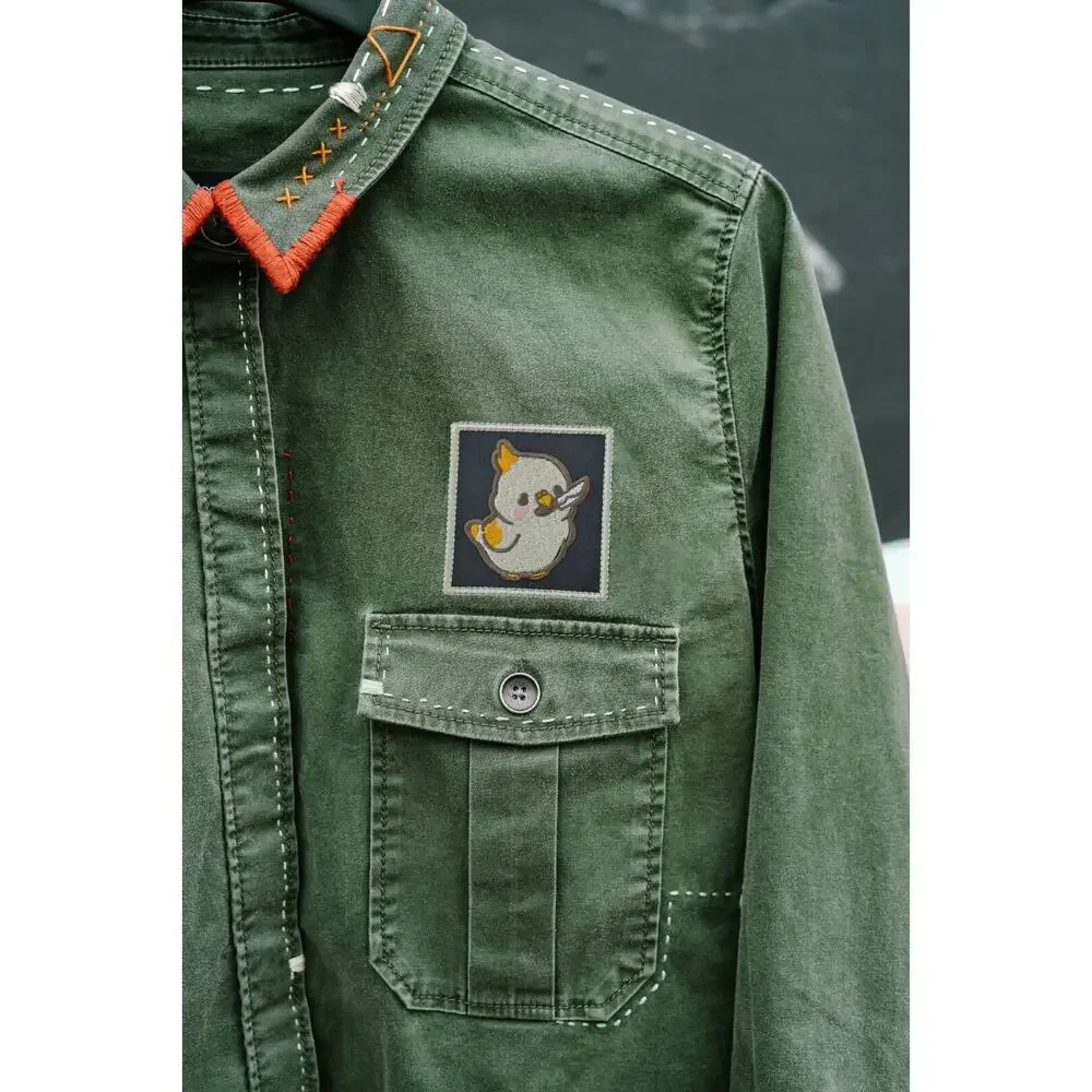 Embroidery Patch Brid knife Adorable Cute Patch IRON-ON (2.85